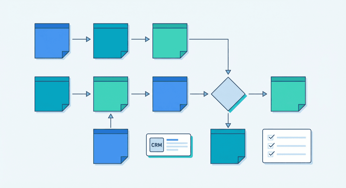 How to think through your first workflow for sales teams with clear steps, owners, and automation triggers
