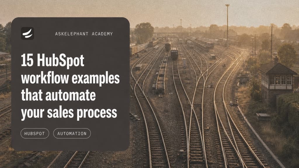 15 HubSpot Workflow Examples That Automate Your Sales Process