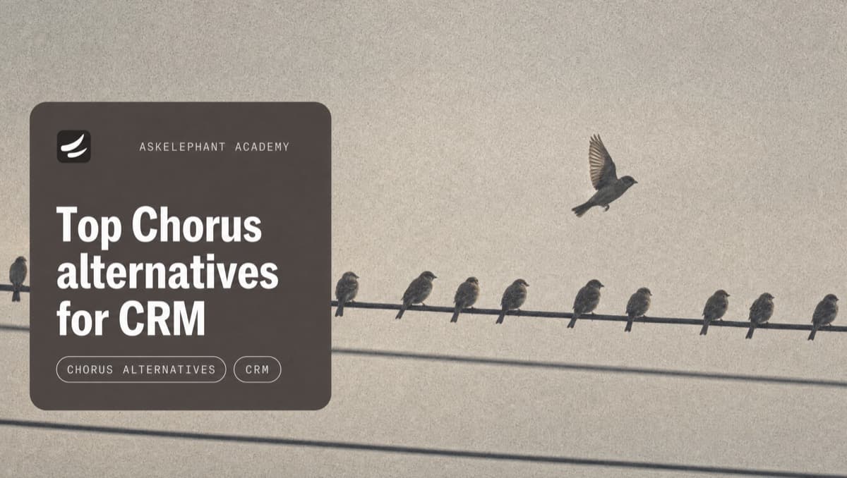 Comparison of Chorus alternatives for CRM teams focused on call analytics, automation, and pricing fit