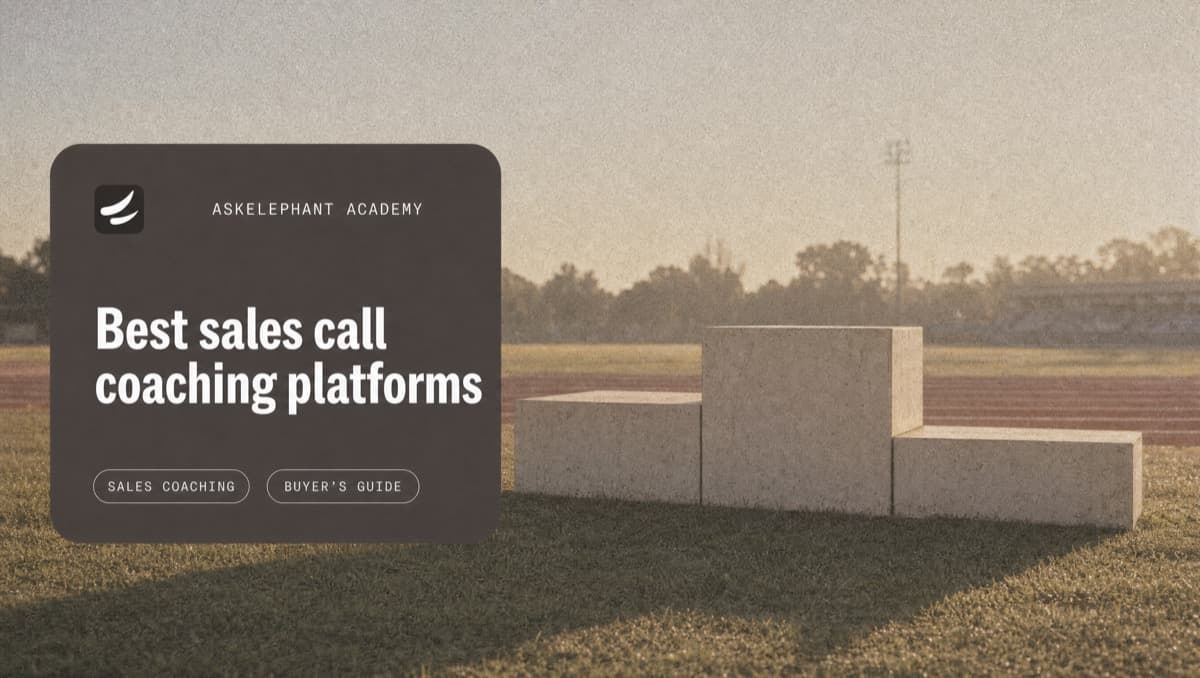 Comparison of the best sales call coaching platforms for 2026 with scorecards, coverage, and post-call action