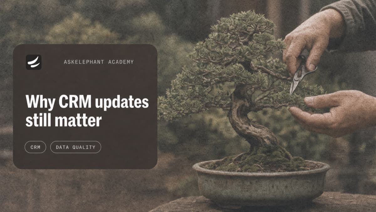 AI-driven CRM updates flowing from calls to clean records for RevOps teams