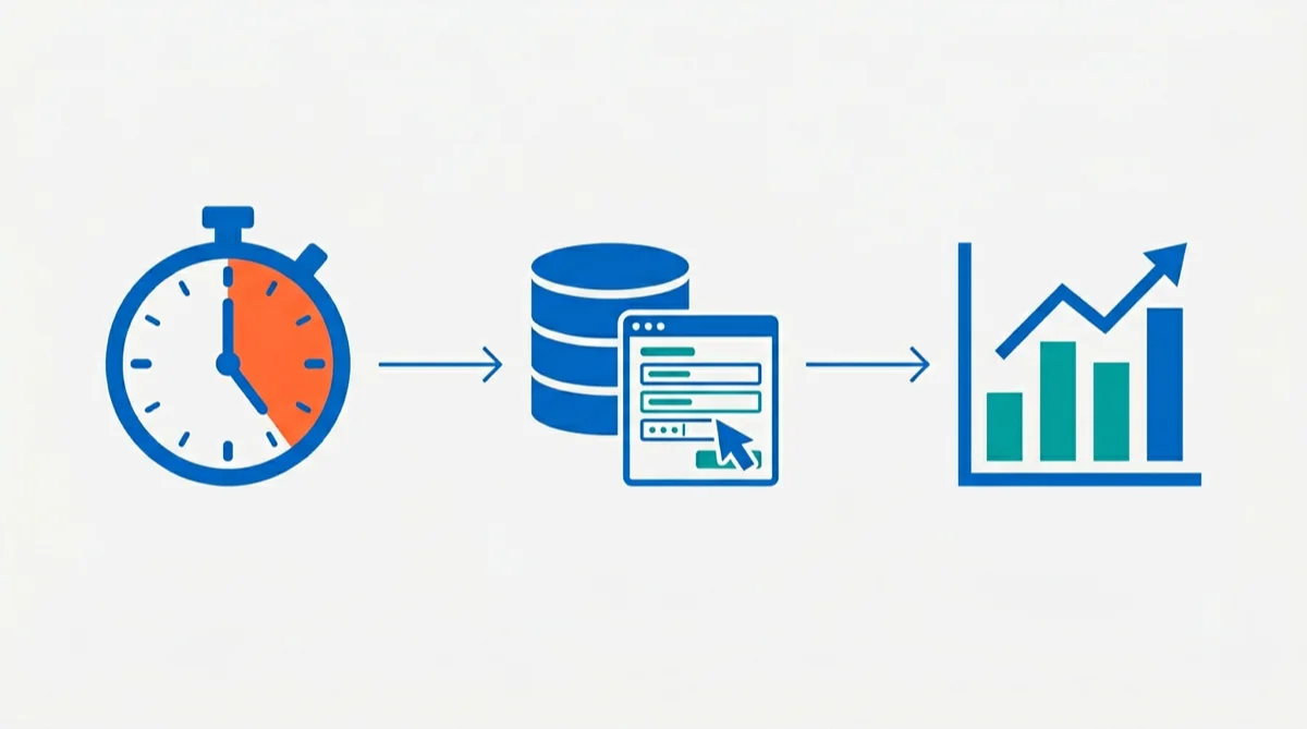 Sales rep time breakdown showing 25 percent spent on CRM data entry instead of selling activities