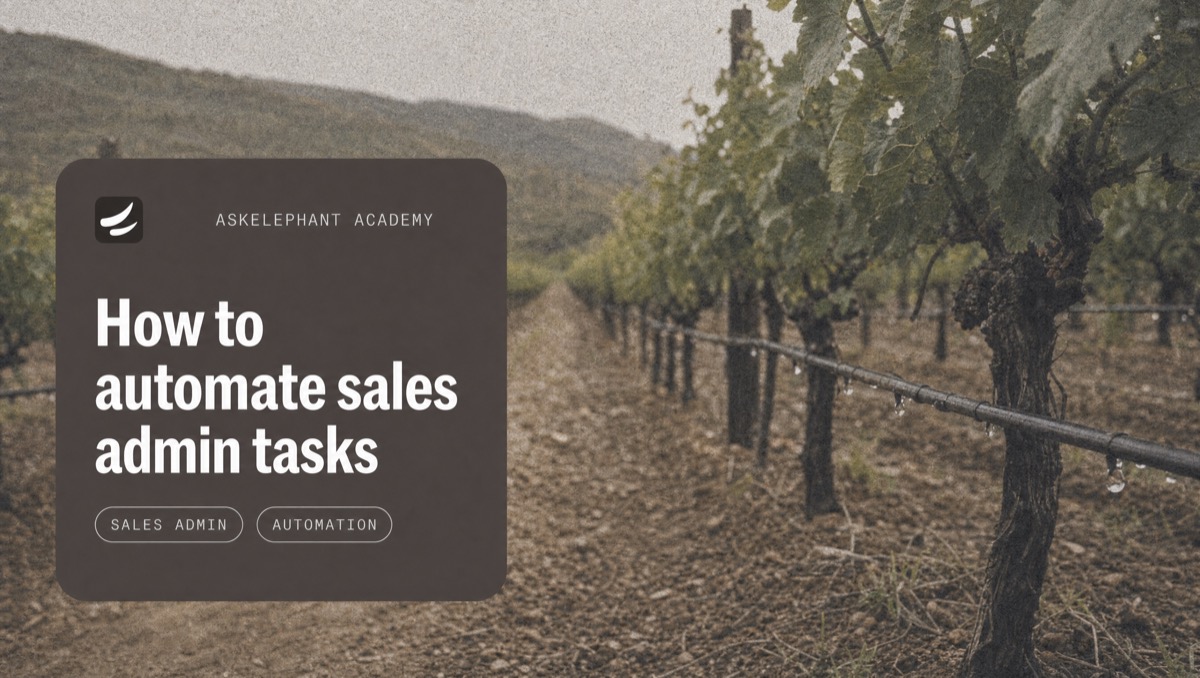 Step-by-step guide to automating sales administrative tasks with AI